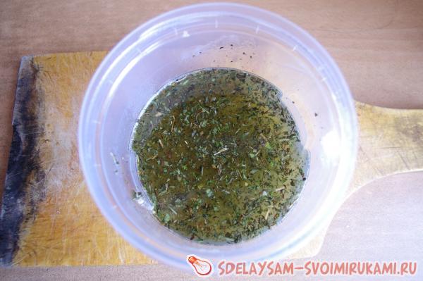 Мятное мыло своими руками