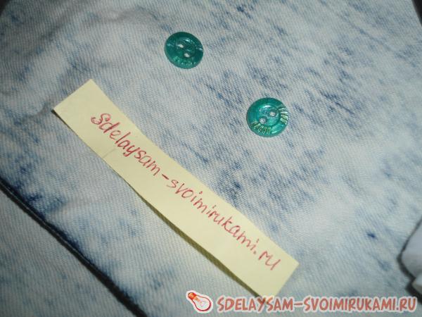 Как сшить джинсовые перчатки