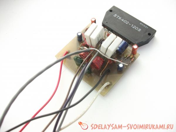 Усилитель на STK402-020…STK402-120 своими руками