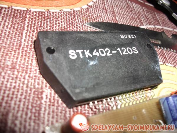 Усилитель на STK402-020…STK402-120 своими руками