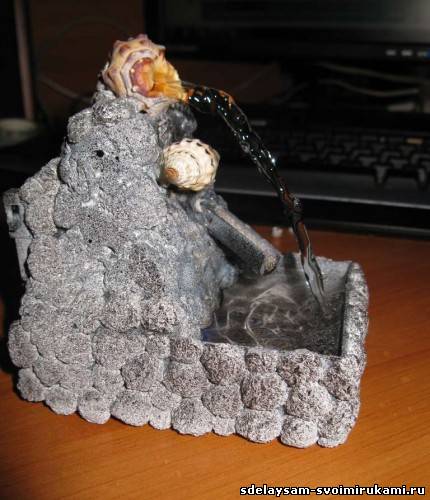 Мини фонтан своими руками