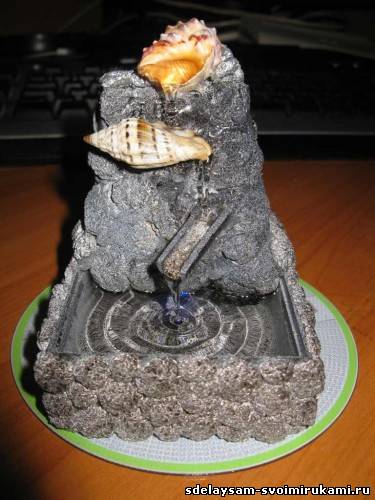 Мини фонтан своими руками