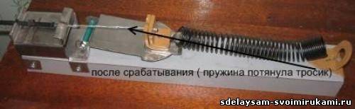 Механическая система предотвращения протечки воды своими руками
