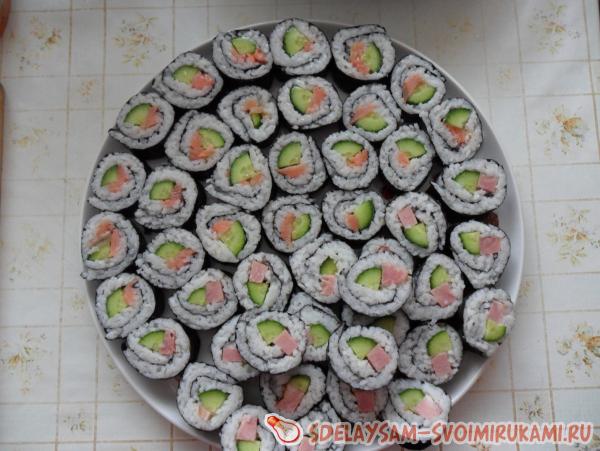 Суши в домашних условиях