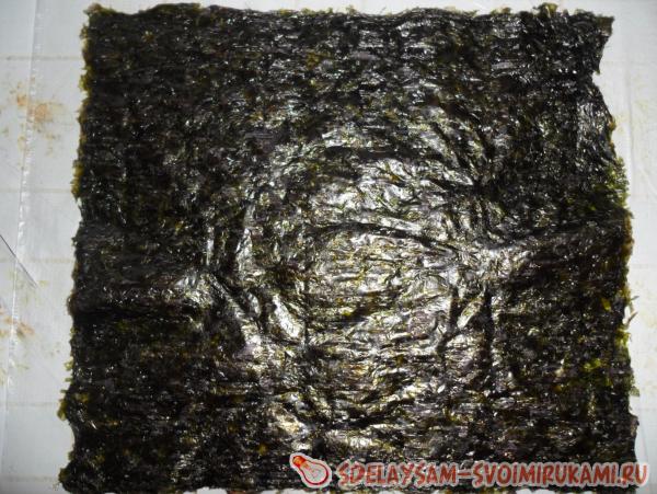 Суши в домашних условиях