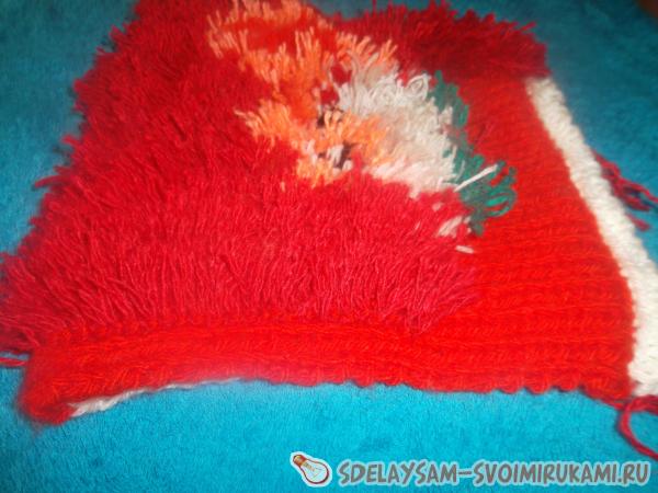 Вязанные подушечкидумочки для автомобиля