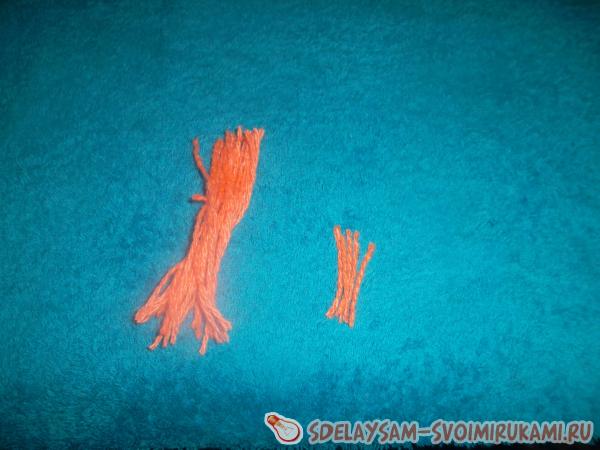 нитки длиной 67 см