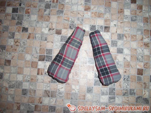 получились уши собаки