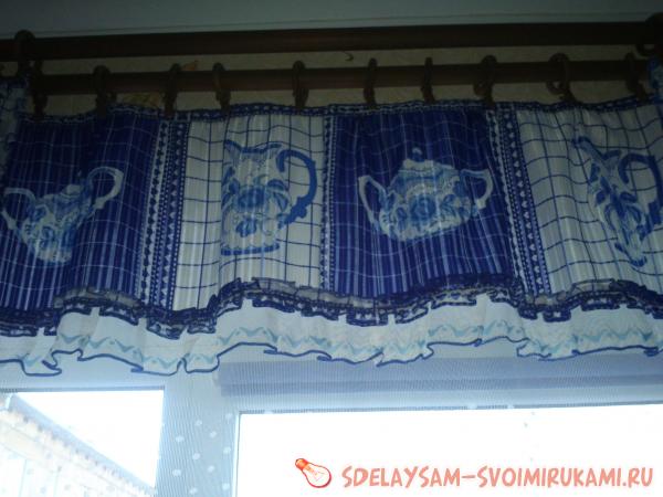 из тюли полосу