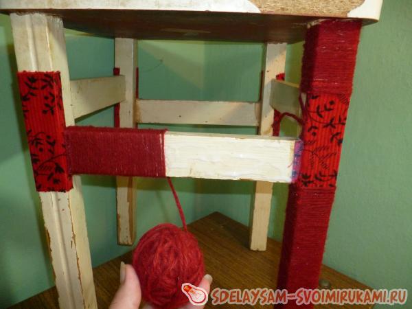 обматываем нитью