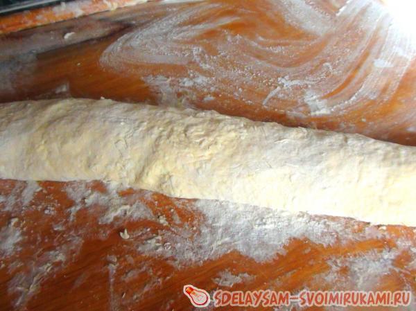 сворачиваем в рулет