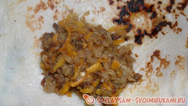 Жарим блины