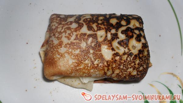 Заворачиваем блинчики