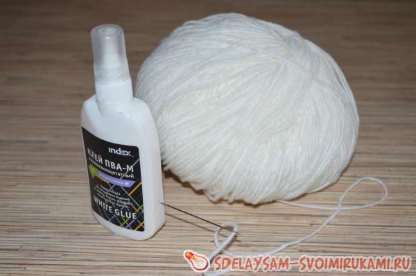 нитка и ПВА