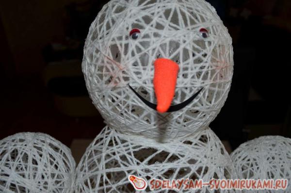 подрумяним снеговика