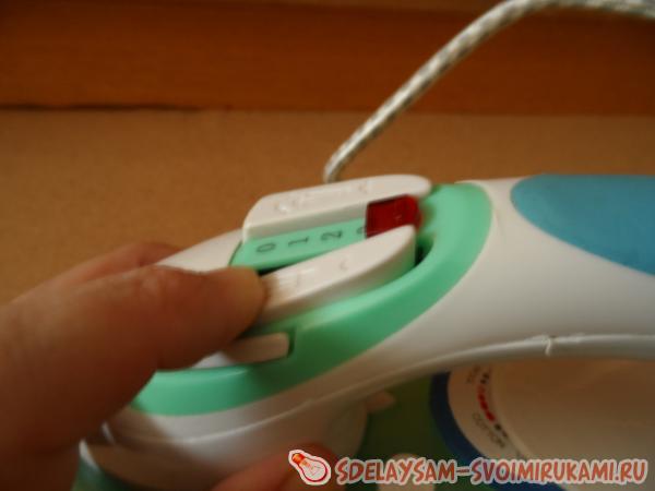 кнопки утюга