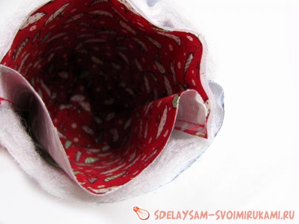 текстильный стаканчик