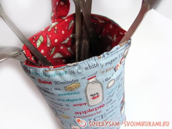 текстильный стаканчик