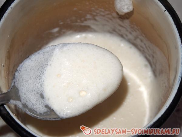 взбивать массу