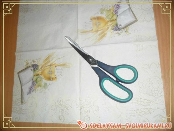 Пасхальная салфетка