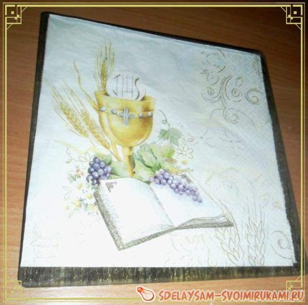 Пасхальная салфетка