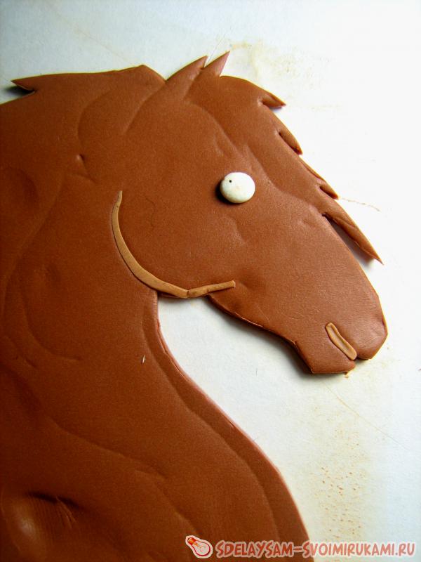 магнит в виде головы лошади