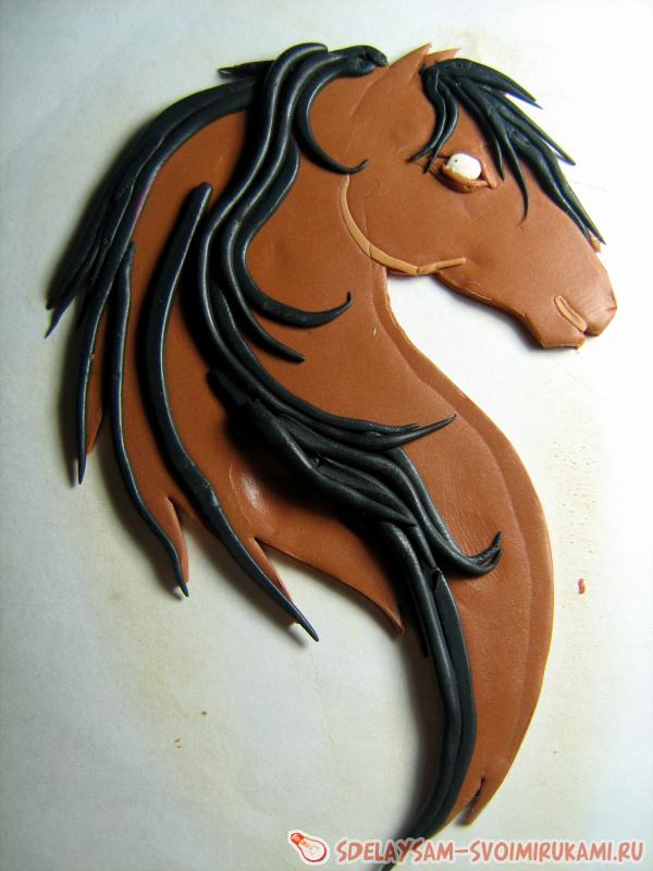 магнит в виде головы лошади