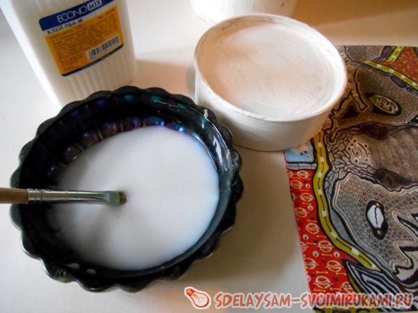 разводим клей