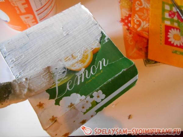 закрасить белым акрилом