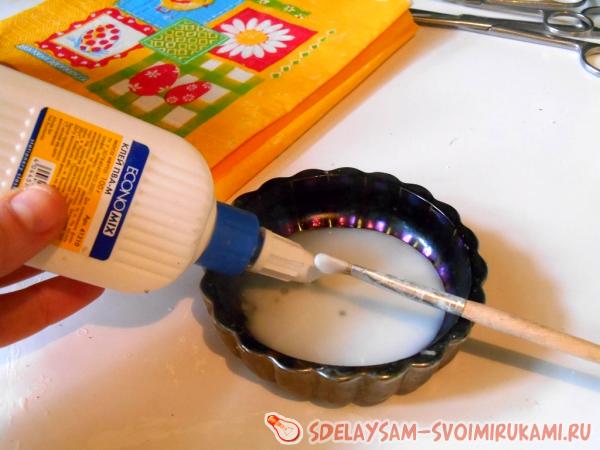 разведем клей ПВА