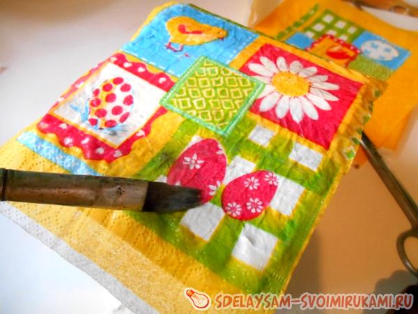 приклеиваем