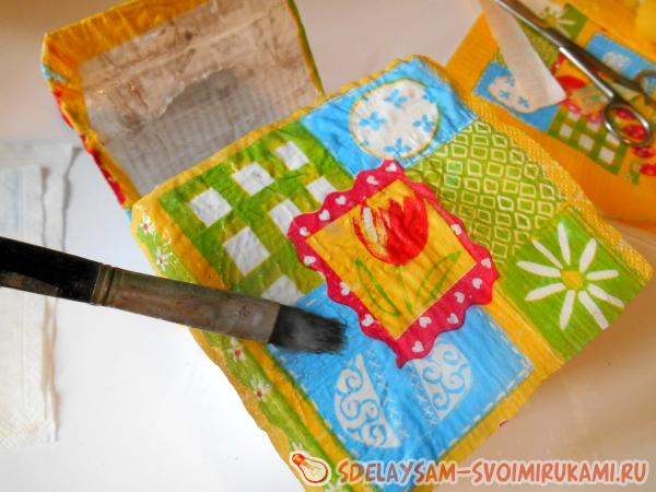 приклеиваем