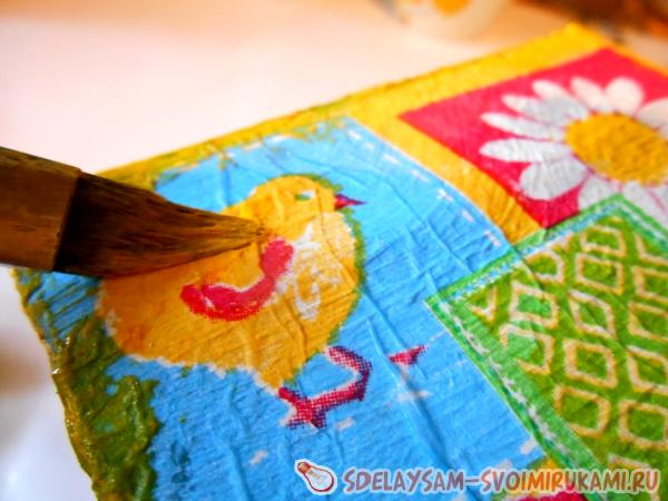 покрываем лаком