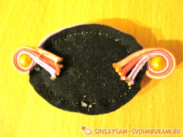 кончики подпаливаем