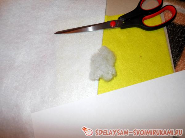 яичница из фетра