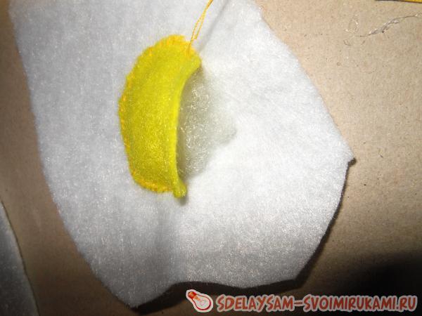 яичница из фетра