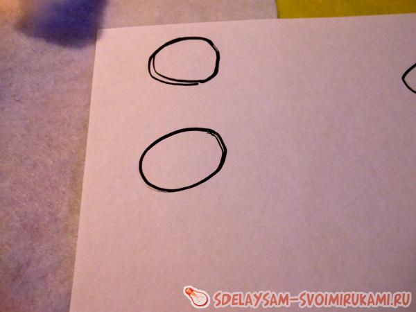 яичница из фетра