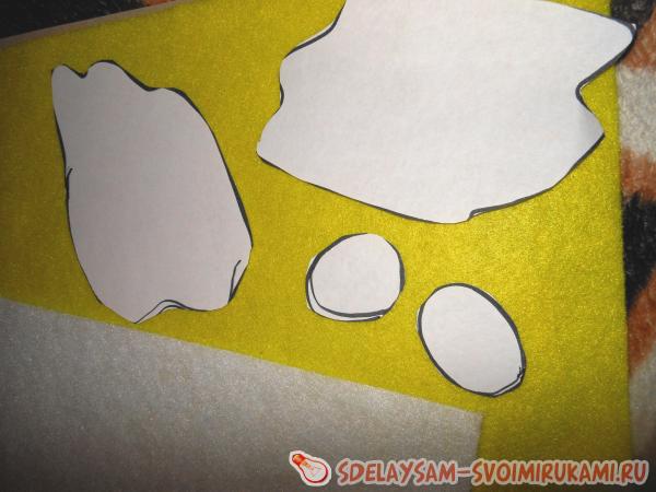 яичница из фетра