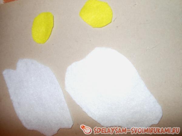 яичница из фетра