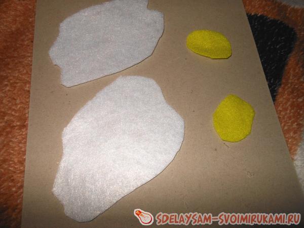 яичница из фетра