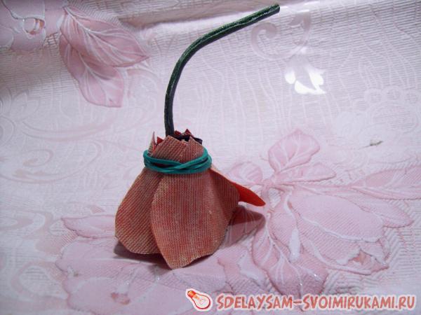 закрепляем средние лепестки