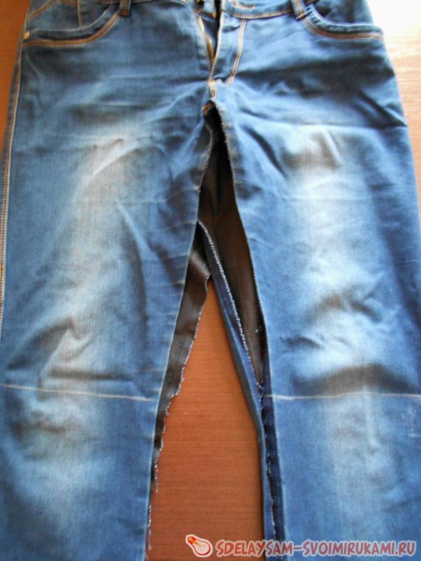 Обрезаем штанины