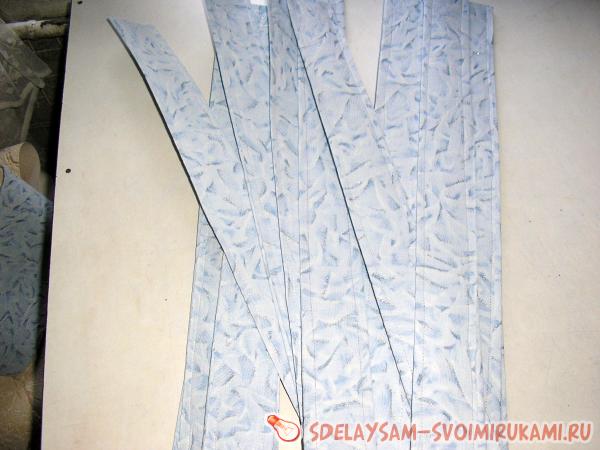 получаются полоски