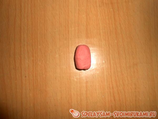 шарик из теста