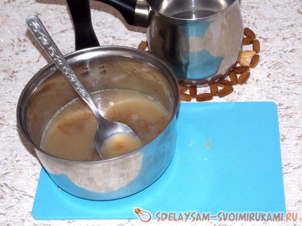 доведите мыльный состав