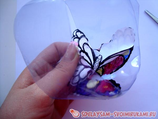 Витражная бабочка