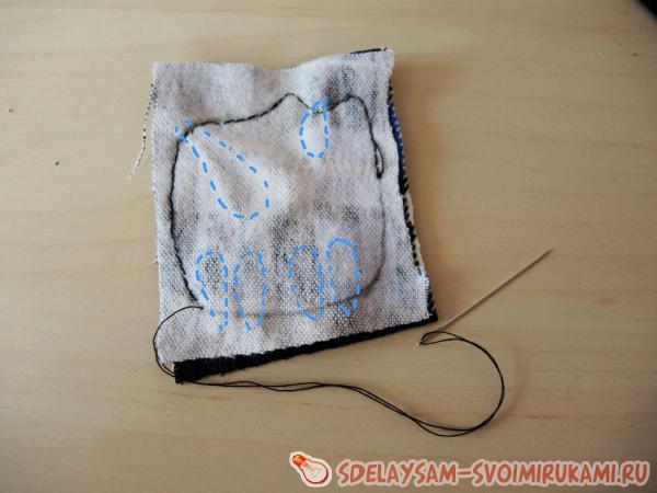 тканевые брелки