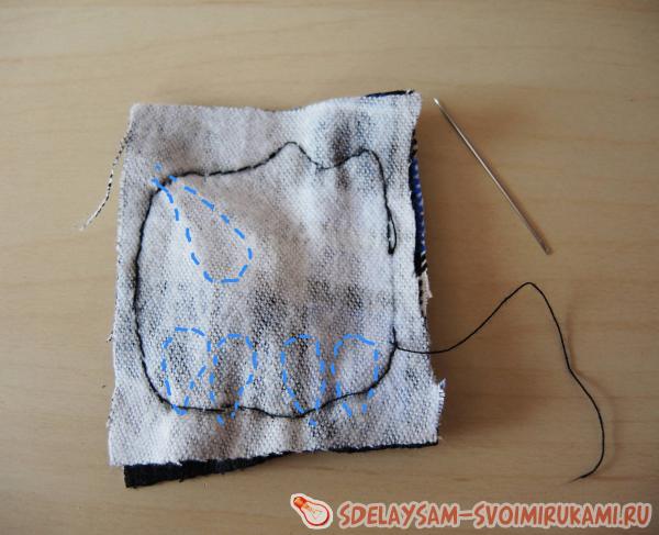 тканевые брелки