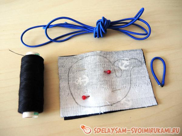 тканевые брелки