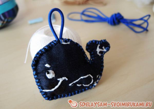 тканевые брелки